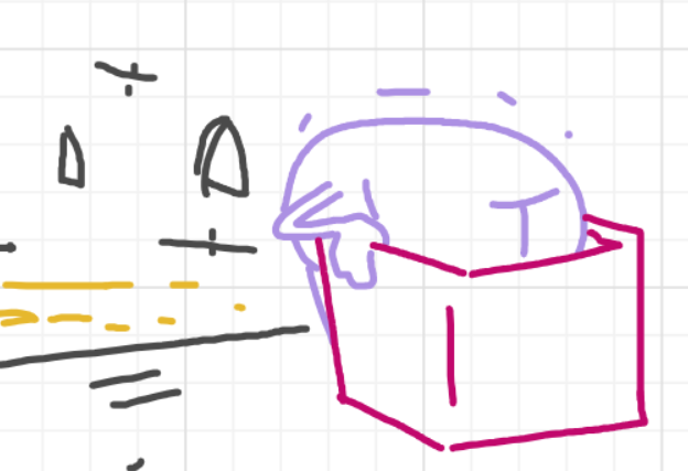 A panel from I've Been Everywhere, Man, episode nine of the Board Boards object show by Furretwalk/WalkingFurret.